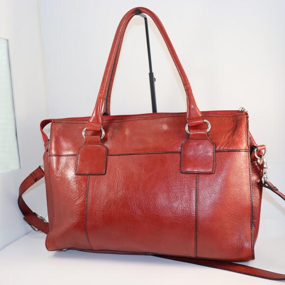 Wilsons Leather Red Shoulder/Briefcase Bag - Read description - Picture 2 of 12